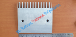 Comb Travellator Schindler Hyundai 22 Teeth, Middle Right (Type 50644839)